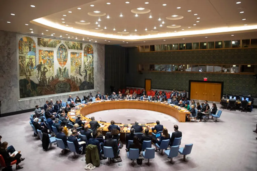 Illustration - Le Conseil de sécurité se réunit sur la situation en Syrie, le jeudi 24 octobre 2019 au siège des Nations Unies.