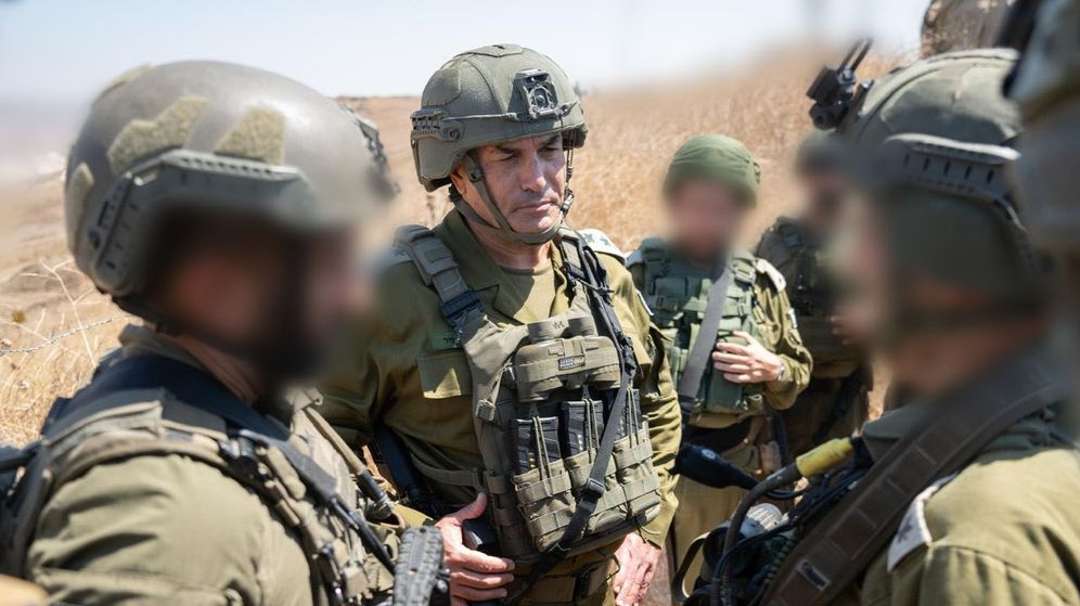 IDF Spokesperson Le chef d'état-major de Tsahal, Eyal Zamir, en visite dans le sud de la Syrie, le 19.08.2026