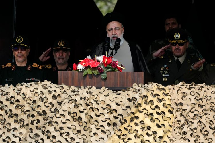 Le président iranien, Ebrahim Raïssi