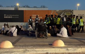 Aéroport de Riyad le 10 octobre
