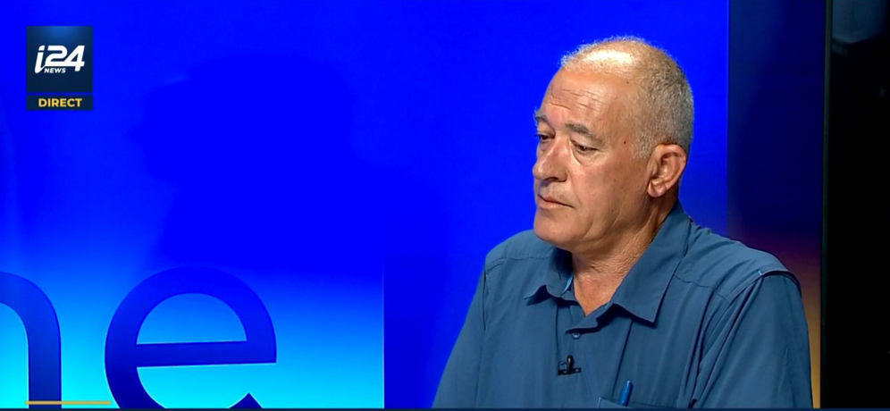 Sha'aban Al Sayed, père d'Hisham Al Sayed détenu en captivité depuis sept ans à Gaza, dans le Prime le 29 juin 2022