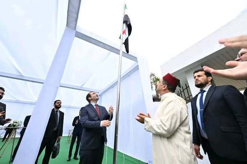 افتتاح السفارة السورية في المغرب