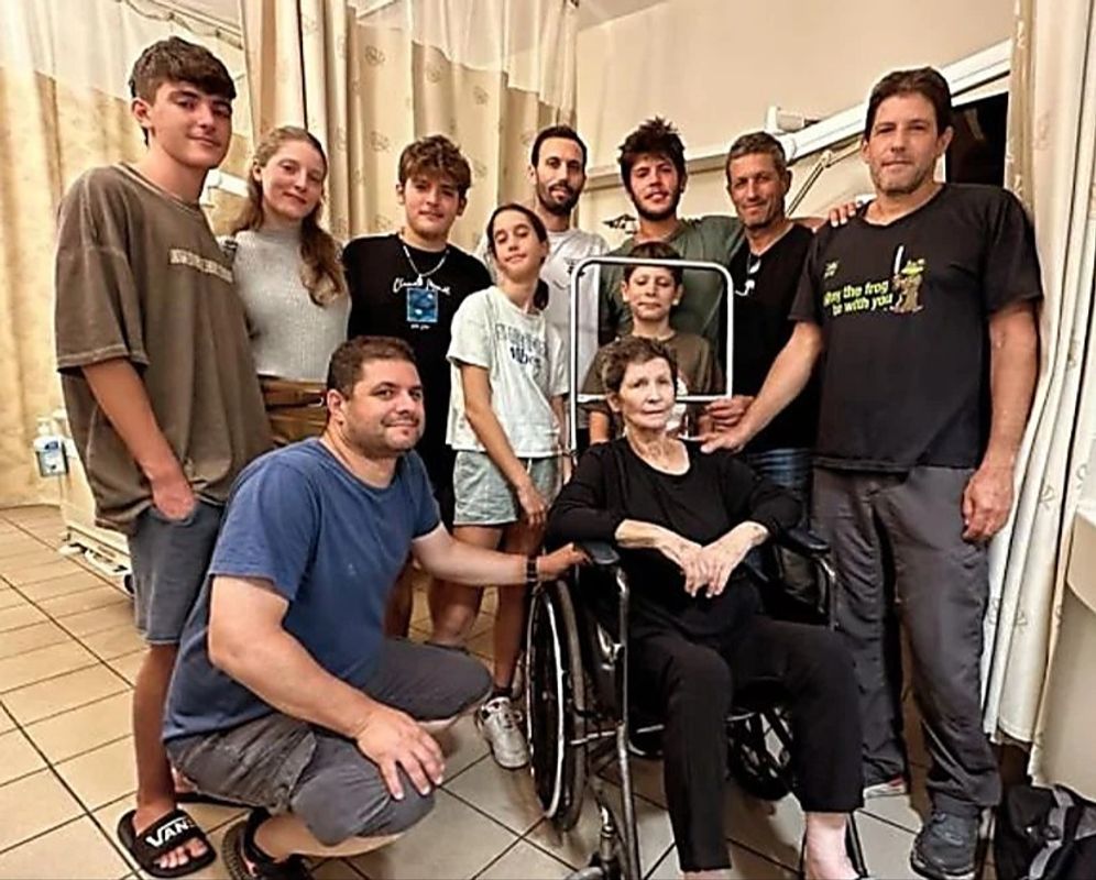 Yocheved Lifschitz, 85 ans, libérée par le Hamas, le 23 octobre 2023