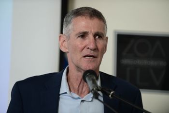 Then-deputy economy minister Yair Golan during a press conference on July 06, 2022 in Tel Aviv, Israel.