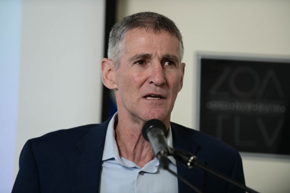 Then-deputy economy minister Yair Golan during a press conference on July 06, 2022 in Tel Aviv, Israel.