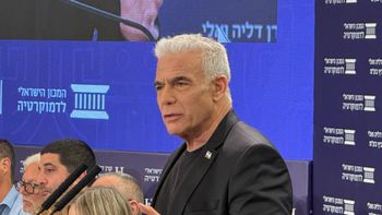 יאיר לפיד בכנס המכון הישראלי לדמוקרטיה, 3.6.26