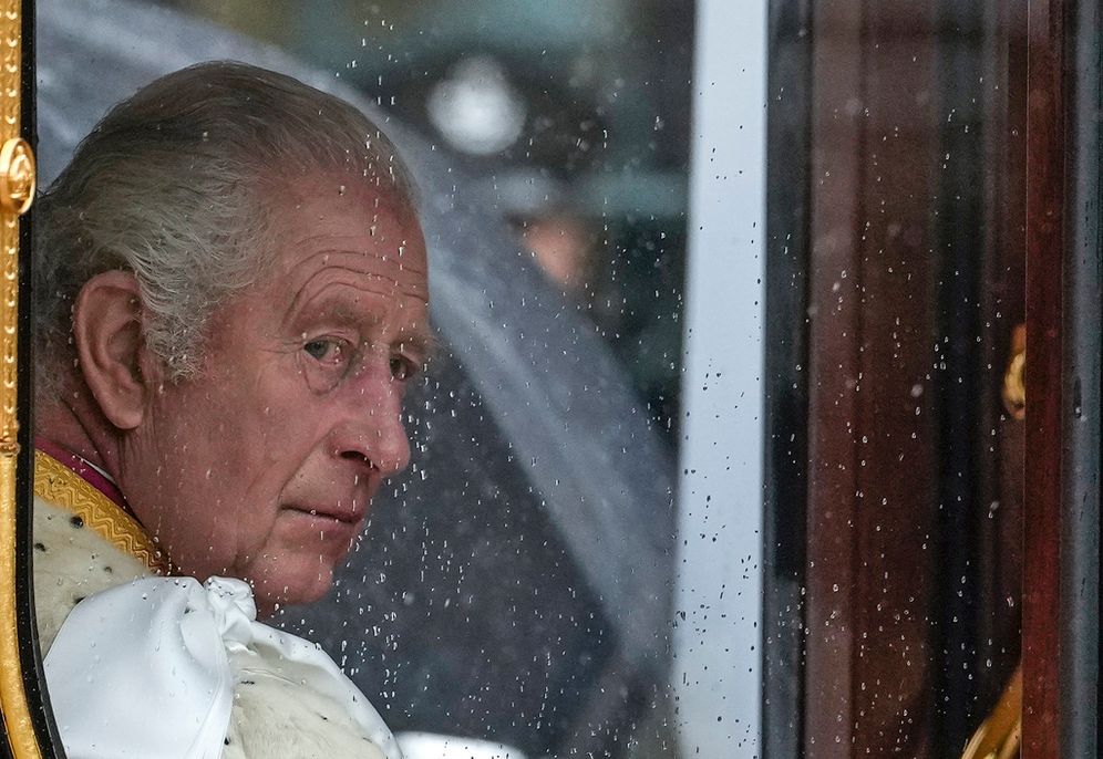 Le roi Charles III d'Angleterre