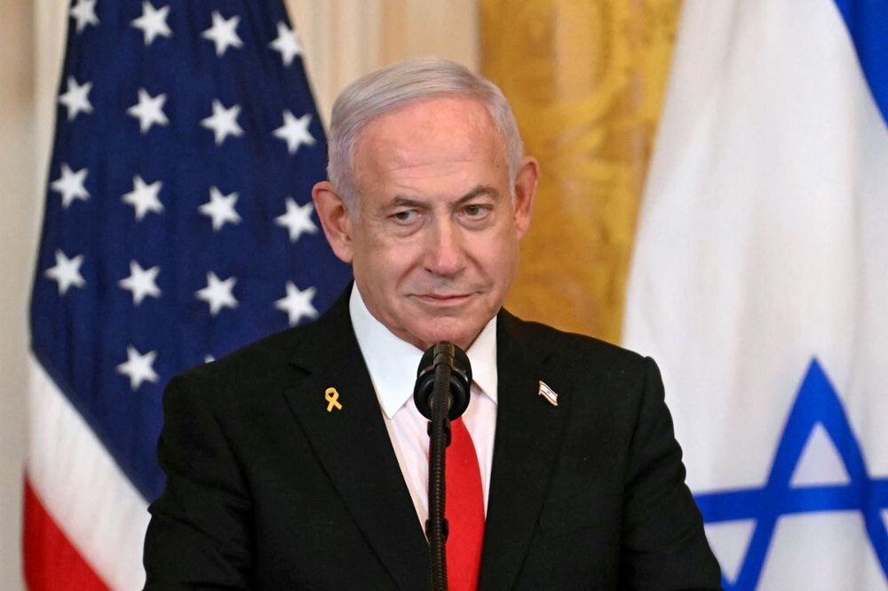Le Premier ministre israélien Benjamin Netanyahou assiste à une conférence de presse avec le président américain Donald Trump à la Maison Blanche, le 4 février 2025