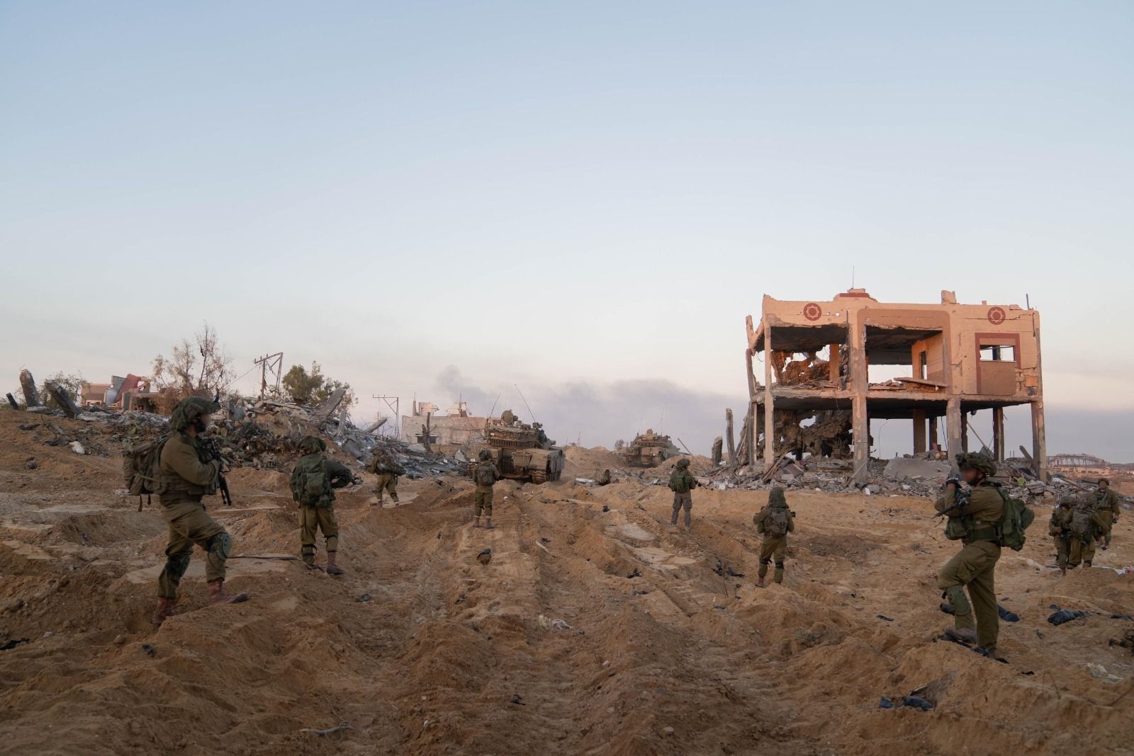 IDF Reports Encircling Jabalia In Northern Gaza i24NEWS