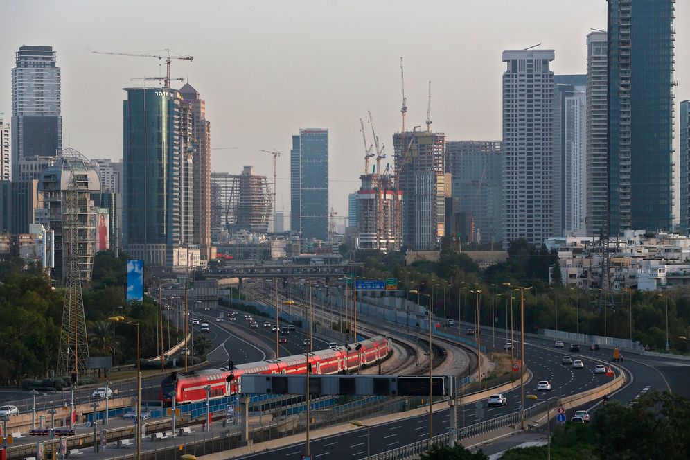 AP Photo/Oded Balilty FILE - Skyscrapers line the skyline of Tel Aviv, Israel, on April 18, 2018.