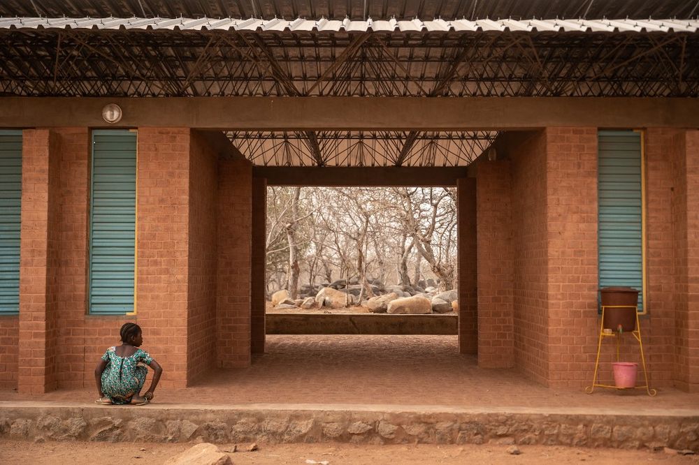 The Village-Opera school in Laongo, Burkina Faso, on March 16, 2022.