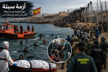 صورة توضيحية لأزمة سبتة