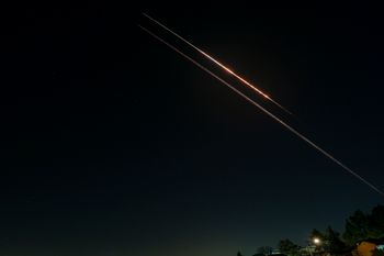 Eyal Margolin/Flash90 Interception de tirs du Hezbollah, mars 2026