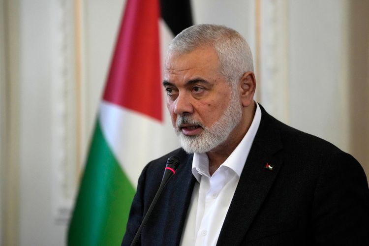 Ismaël Haniyeh, chef du bureau politique du Hamas