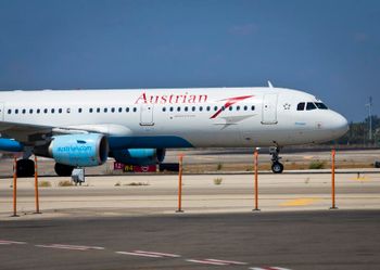 Avion de la compagnie Austrian Airlines 