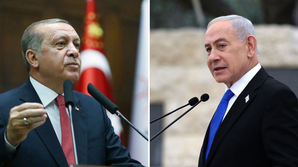 AP Benjamin Netanyahou et Recep Tayyip Erdoğan