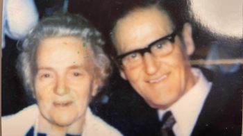 Zigmund et Hancha Singer, les parents de Robert Singer, sauvé par des musulmans kirghiz 