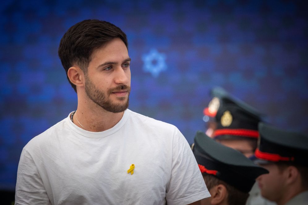 Omer Shem Tov, lors de la cérémonie de remise des distinctions présidentielles aux soldats méritants, le 01/05/2025