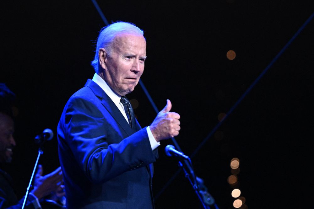 US President Joe Biden in San Francisco, California, on November 15, 2023.