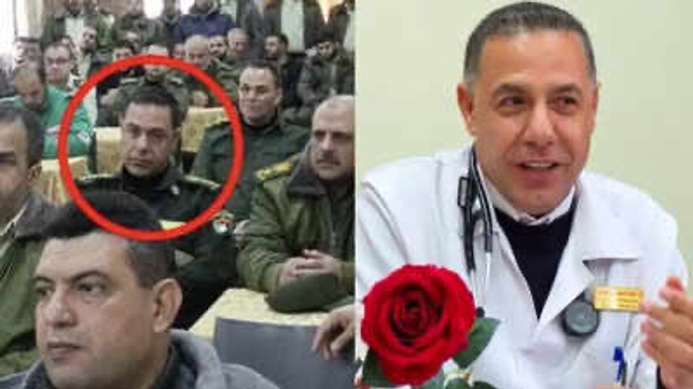 Le directeur de l’hôpital Kamal Adwan, dans le nord de la bande de Gaza, Hussam Abu Safiya, en uniforme du Hamas