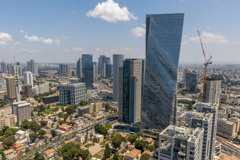 A general view of Tel Aviv, Israel.