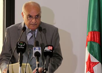 وزير الخارجية الجزائري أحمد عطاف في الجزائر العاصمة الأربعاء 2 أغسطس 2023.