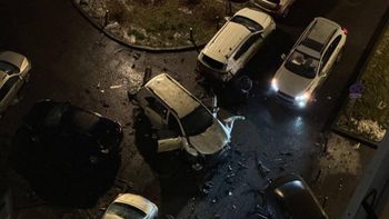 זירת הפיצוץ בה נהרג בכיר בצבא הרוסי, 22.12.2025