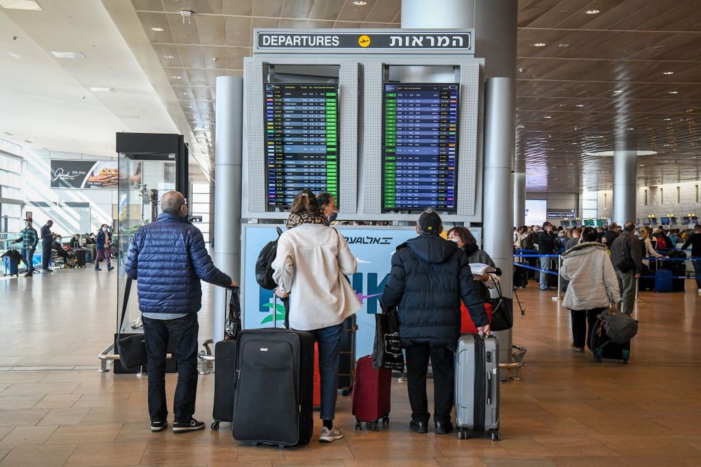 Ben-Gurion International Airport, December 19, 2021