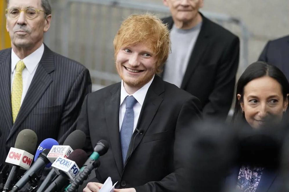 AP Ed Sheeran