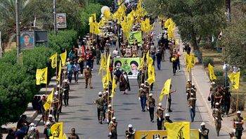 צעדת תמיכה בחיזבאללה בעיראק, 2018