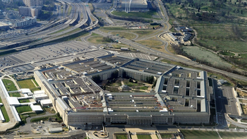 A file photo from December 26, 2011 shows the Pentagon building in Washington, DC.