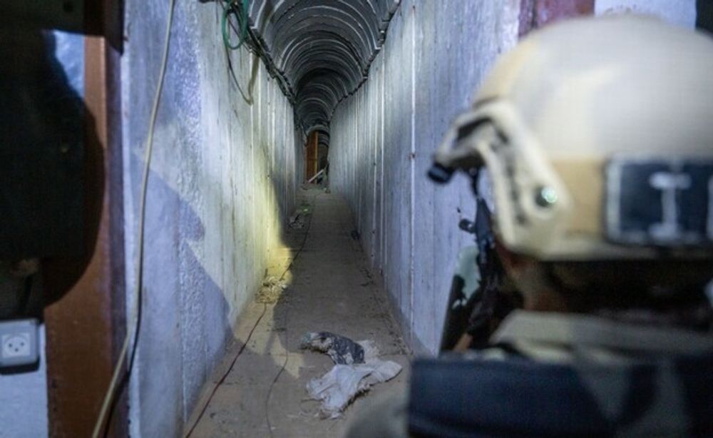 Túnel terrorista do Hamas em Gaza