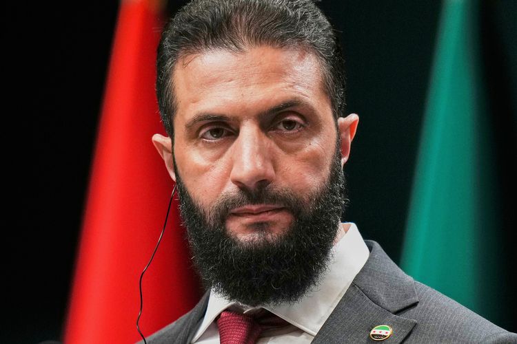 الرئيس السوري أحمد الشرع