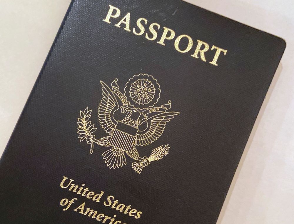 Passeport américain à Washington, le 25 mai 2021
