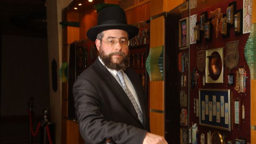 Former Cheif Rabbi of Moscow Pinchas Goldschmidt.