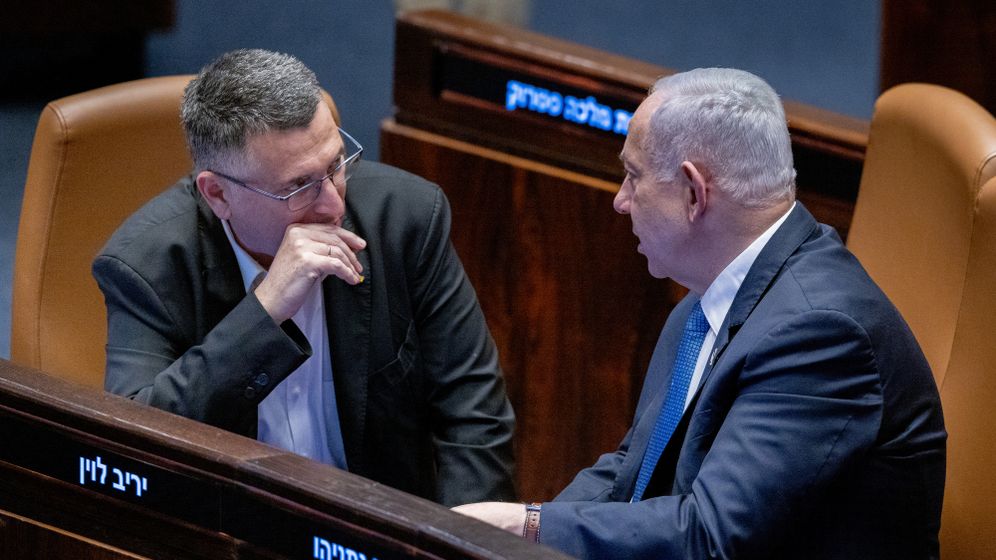 בנימין נתניהו, גדעון סער, דצמבר 2024