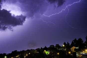 Illustration - Tempête en Haute Galilée, Israël