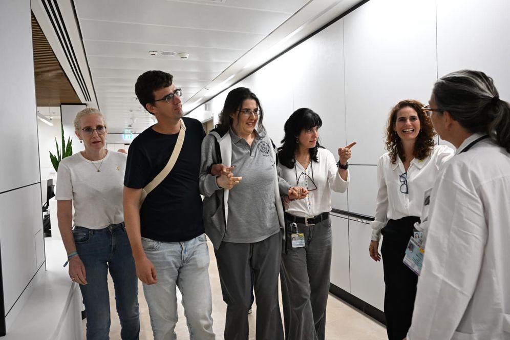 Elizabeth Tsurkov upon her arrival in Israel, September 11, 2025