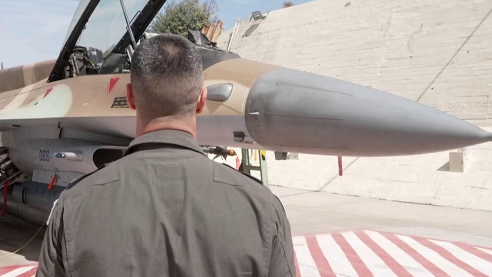 i24NEWS Le colonel A., commandant de la base aérienne de Ramat David