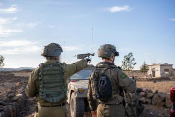 Photos from the activity of the 55th Brigade in southern Syria