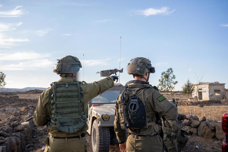 Photos from the activity of the 55th Brigade in southern Syria
