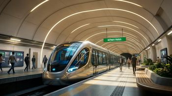 הדמיה: תחנת השלום בקו M1