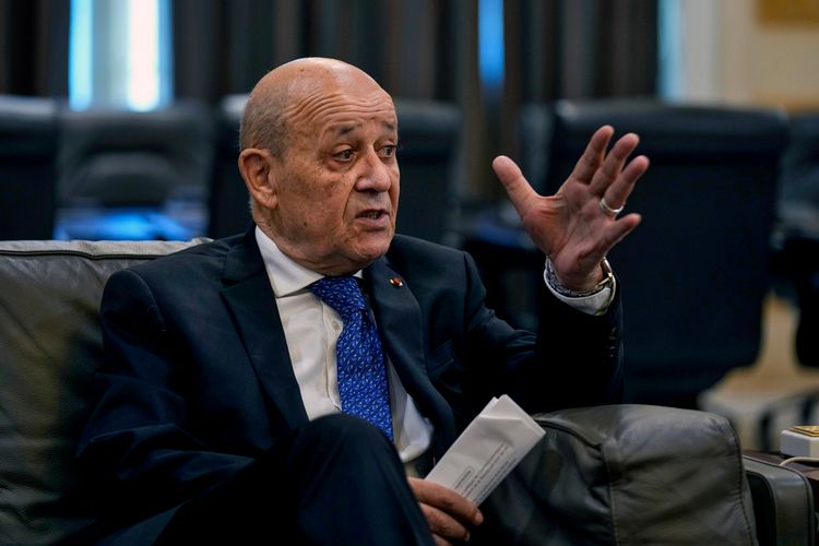 L'envoyé spécial français au Liban, Jean-Yves Le Drian