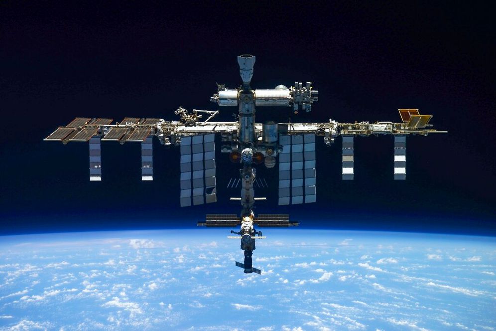 Roscosmos State Space Corporation via AP, File The International Space Station.