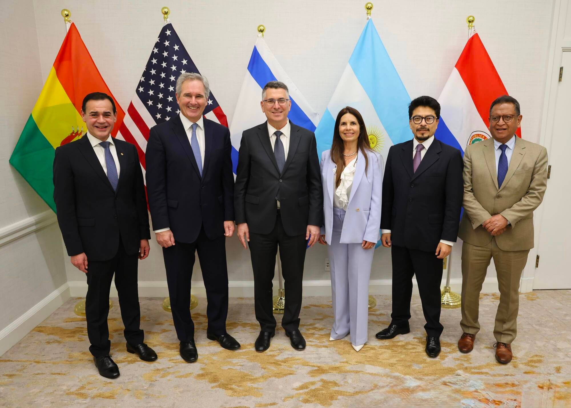 Gideon Sa’ar réunit plusieurs chefs de la diplomatie latino-américains