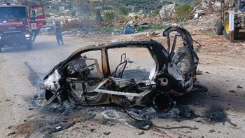 Alleged Israeli strike targets vehicle in southern Lebanon's Ayta ash-Shaeb
