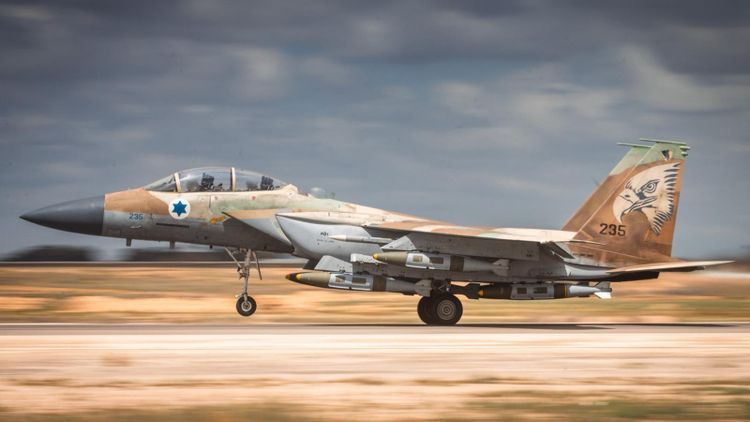 Avion de chasse israélien