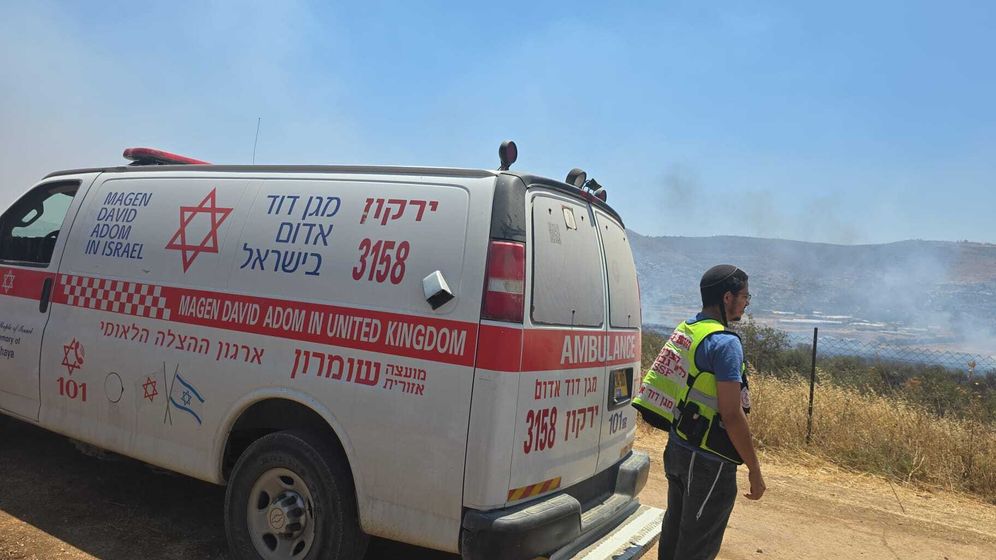 Suspected stabbing attack near the settlement of Alon Moreh in the West Bank