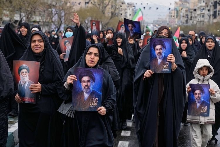 Marche organisée en Iran à l'occasion de la Journée al-Qods, le 13.03.2026