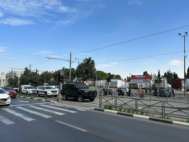 Scene of the Jerusalem light rail terror attack (Clause 27a of the Israeli copyright law)